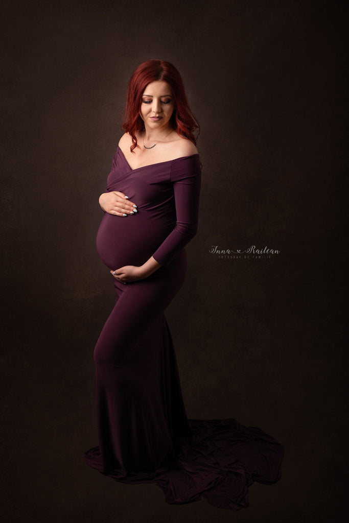 Maura Gown Maternity Dress Joyful Design. 