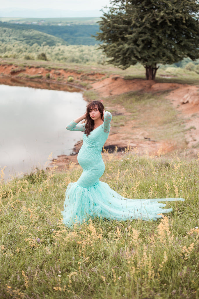 Leylani Gown Maternity Dress Joyful Design. 
