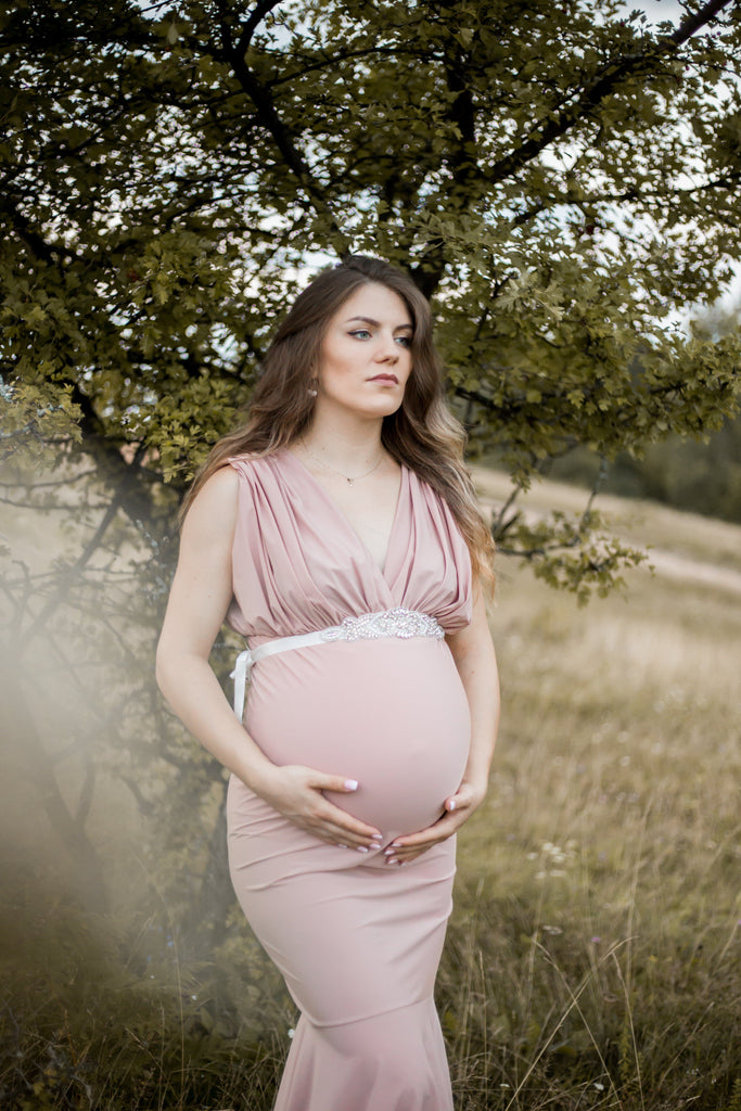 Marla Gown Maternity Dress Joyful Design. 